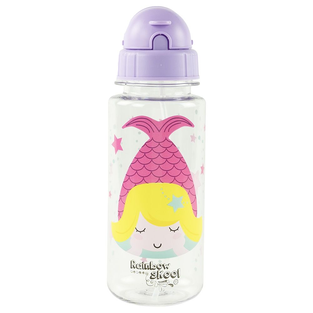 Children's bottle hot sale with straw